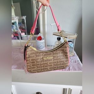 Juicy Couture Handbag Womens Shoulder Bag Chestnut Chino NWT
